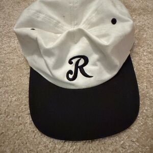 Royal White and Black Cap